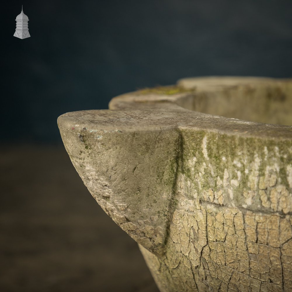 Stone Mortar, Large Floor Standing Medieval Vessel