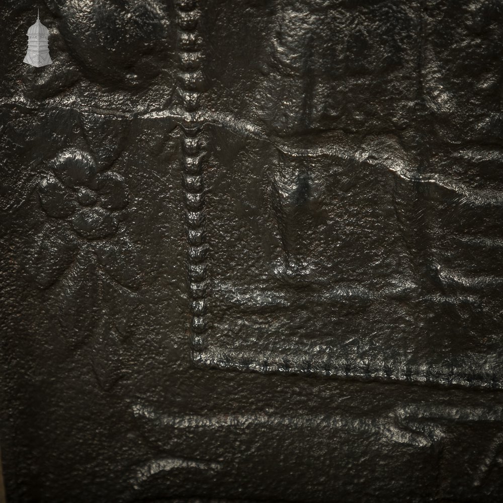 Large Fireback Reflector, Classical Relief Image