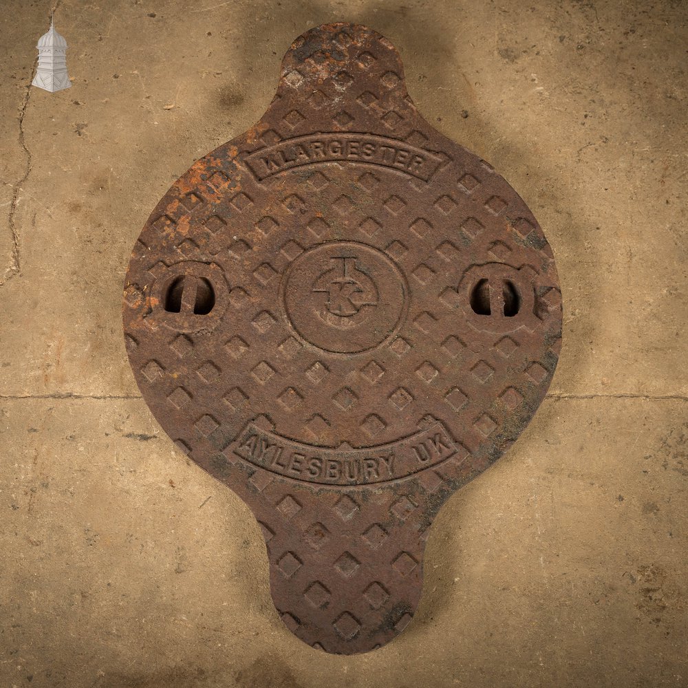 Klargester Access Cover, Reclaimed Cast Iron