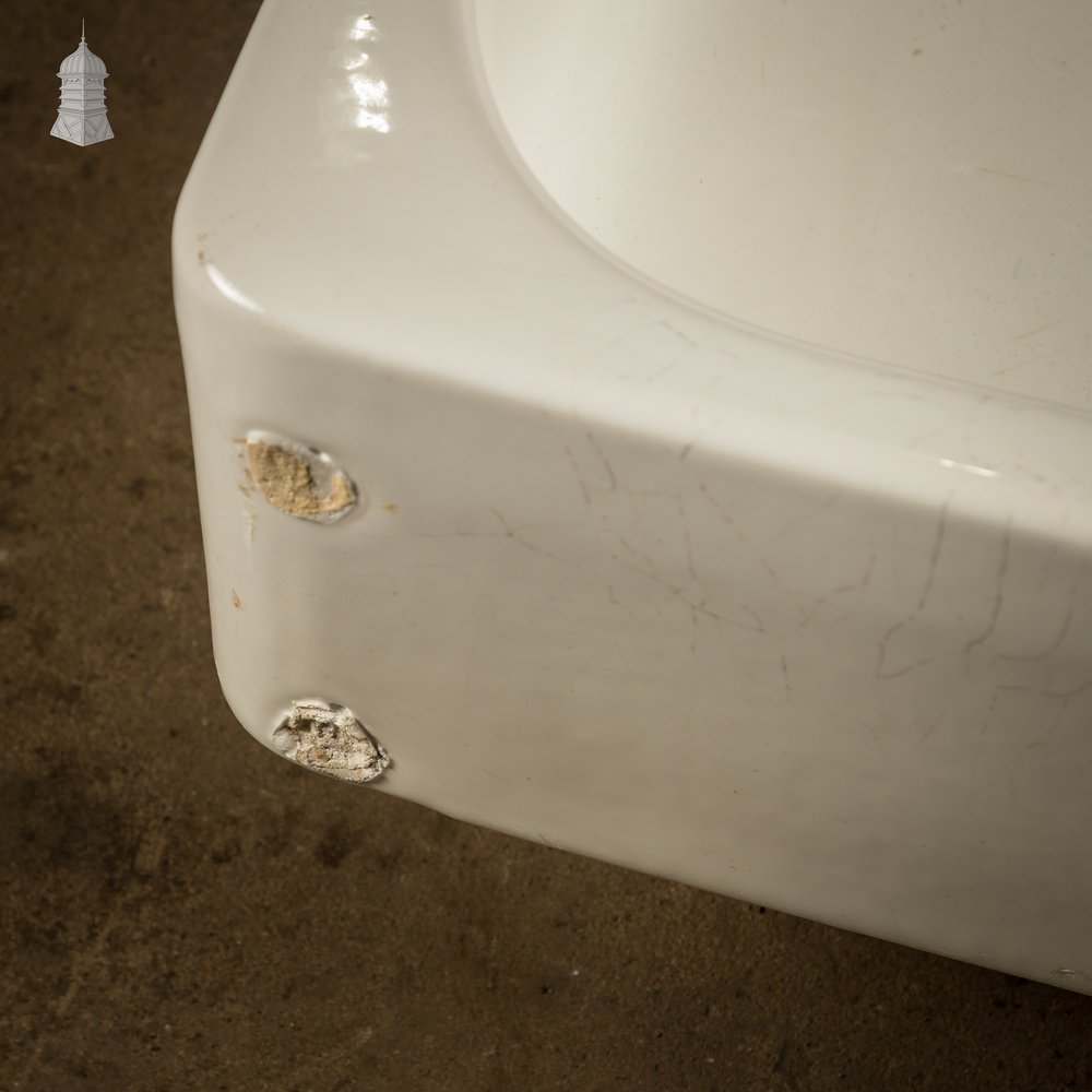 Square Shower Tray, Reclaimed Royal Doulton