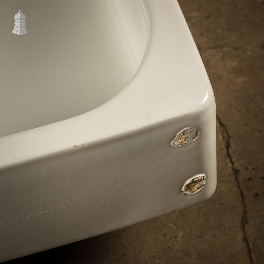 Square Shower Tray, Reclaimed Royal Doulton