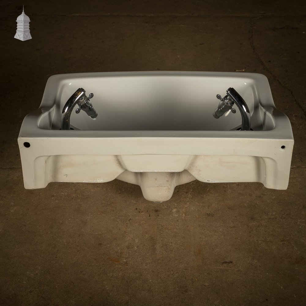 Wall-Mounted Basin by Johnson Bros. with Supataps
