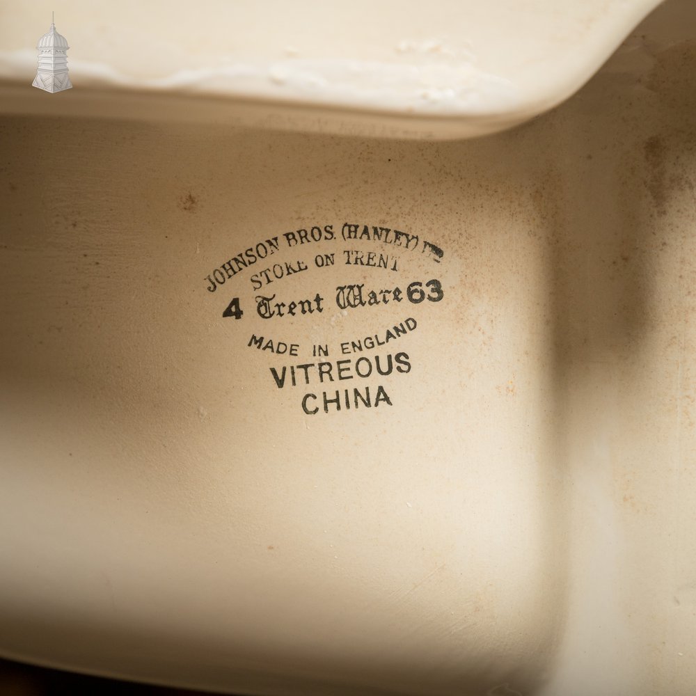 Wall-Mounted Basin by Johnson Bros. with Supataps