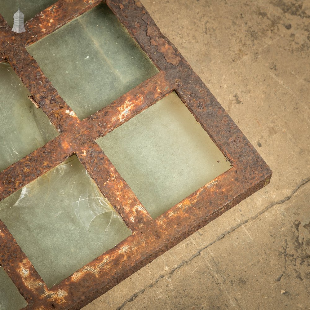 Reclaimed Pavement Skylight, 24 Panel