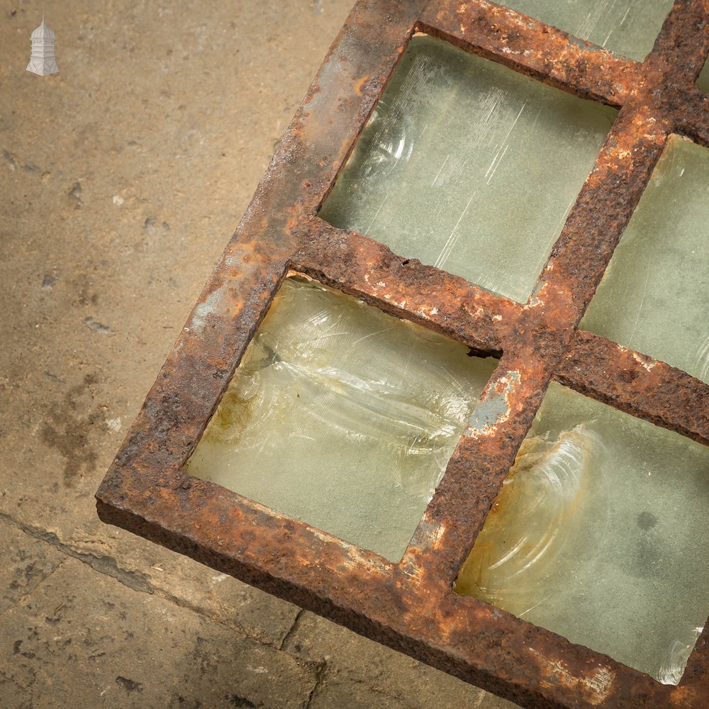 Reclaimed Pavement Skylight, 24 Panel