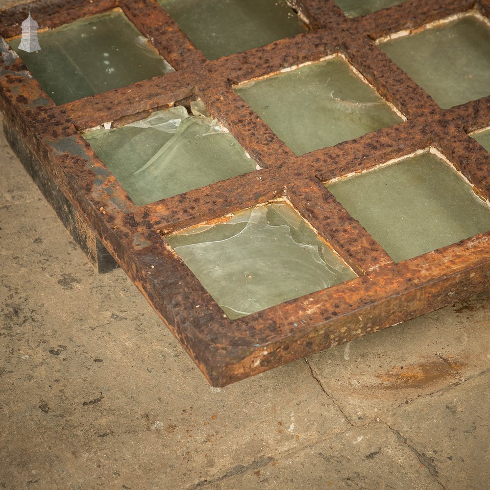 Reclaimed Pavement Skylight, 24 Panel