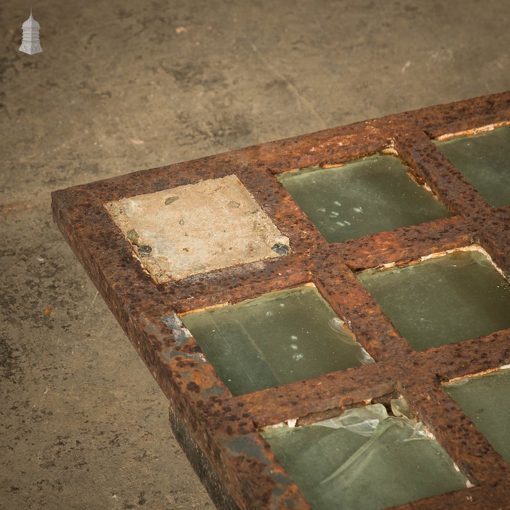 Reclaimed Pavement Skylight, 24 Panel