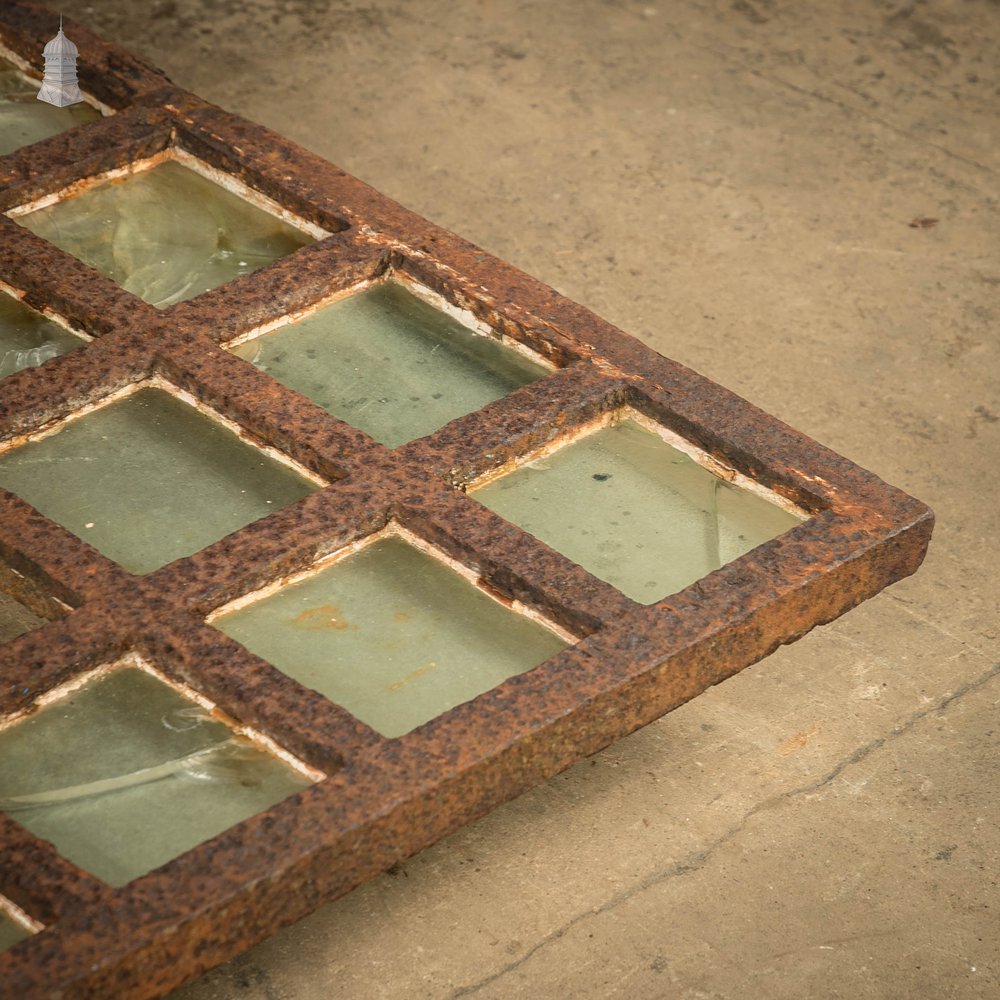 Reclaimed Pavement Skylight, 24 Panel