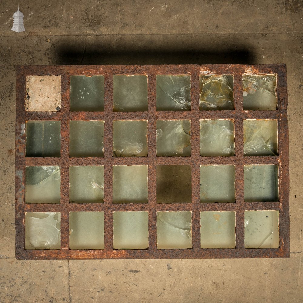 Reclaimed Pavement Skylight, 24 Panel