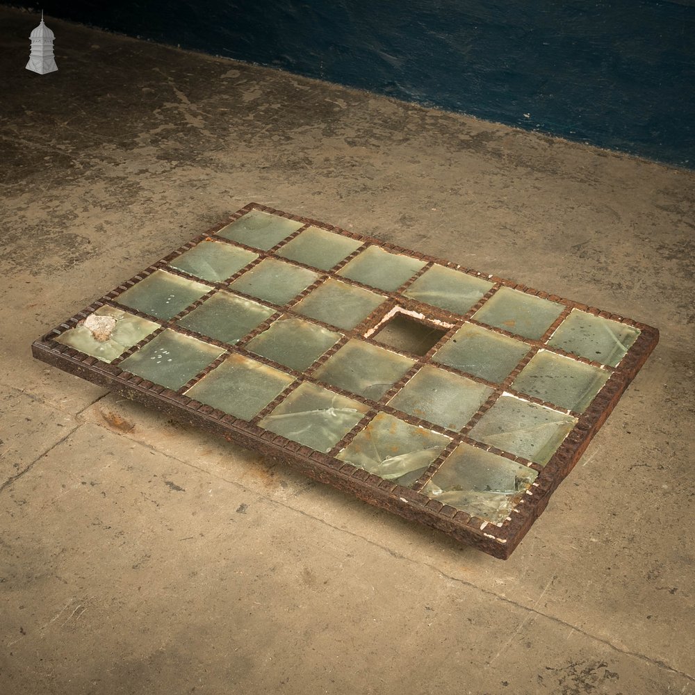 Reclaimed Pavement Skylight, 24 Panel