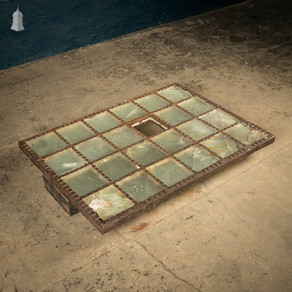 Reclaimed Pavement Skylight, 24 Panel