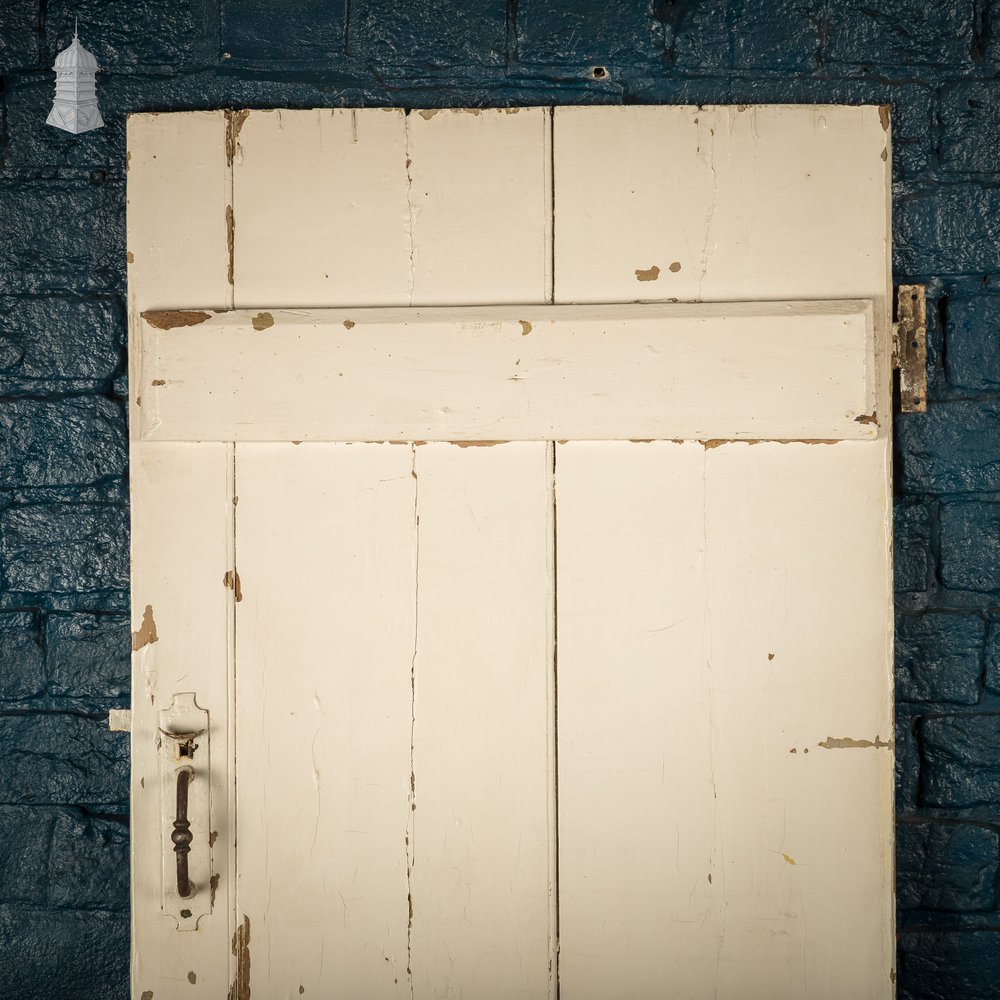 Ledged Plank Cottage Door, Reclaimed Distressed Paint