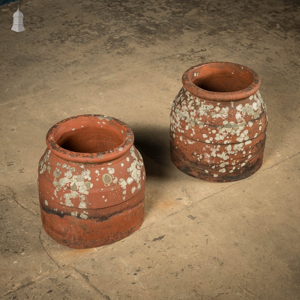 Terra Cotta Planter, Pair