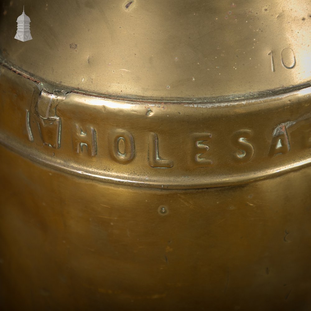 Brass Milk Churn, United Dairies Wholesale Ltd.