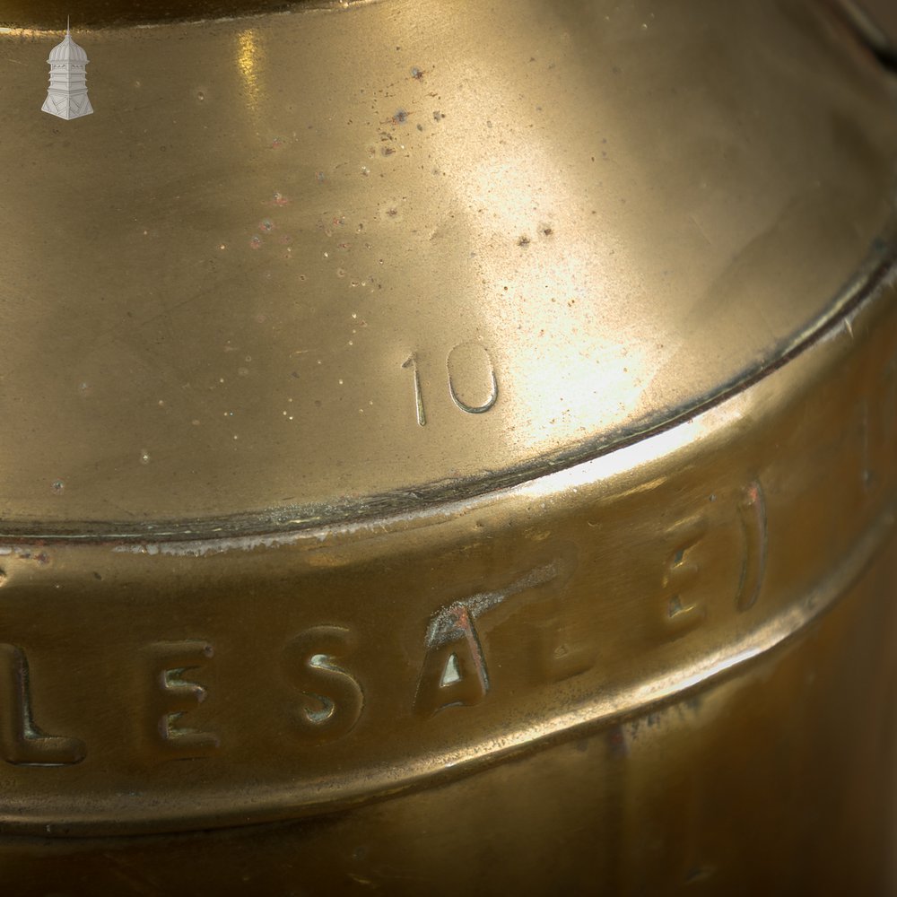 Brass Milk Churn, United Dairies Wholesale Ltd.