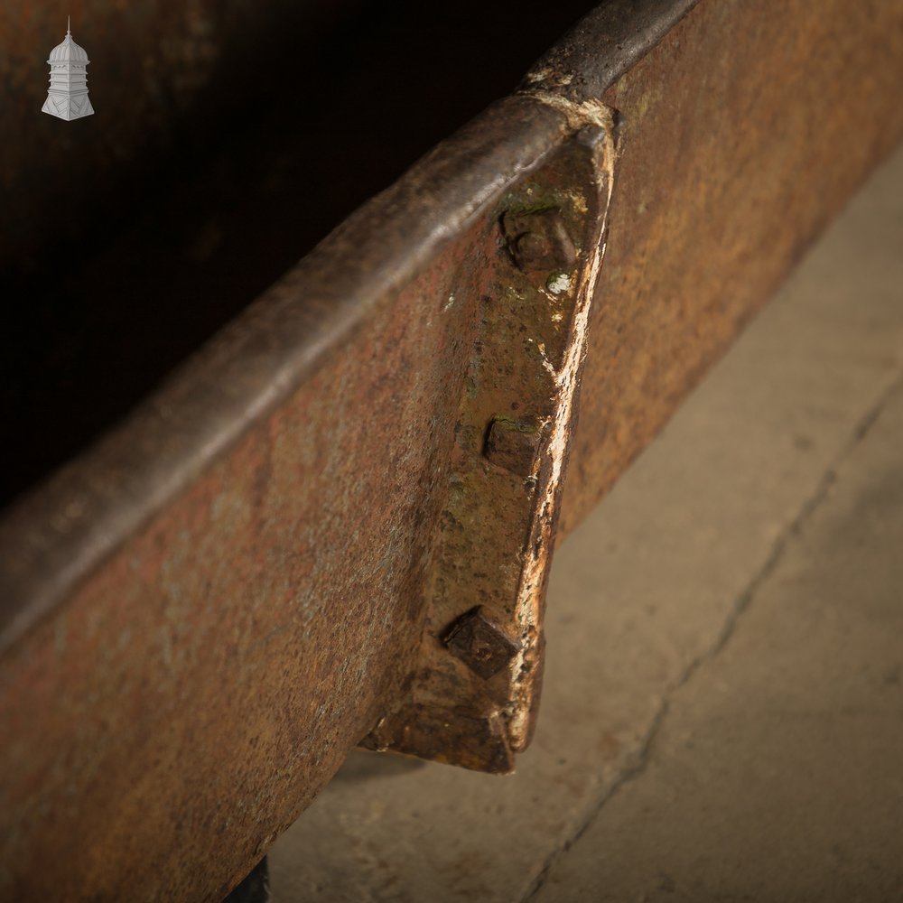 Large Water Trough – 8ft Long Rustic Metal Planter