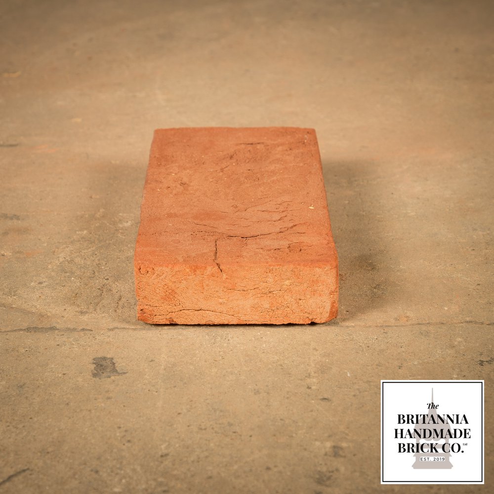 10 x 5" Handmade Red Floor Brick, 254 x 127 x 40mm