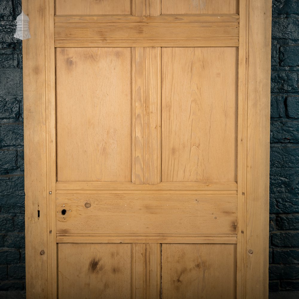 Paneled Pine Door, 6 Panel