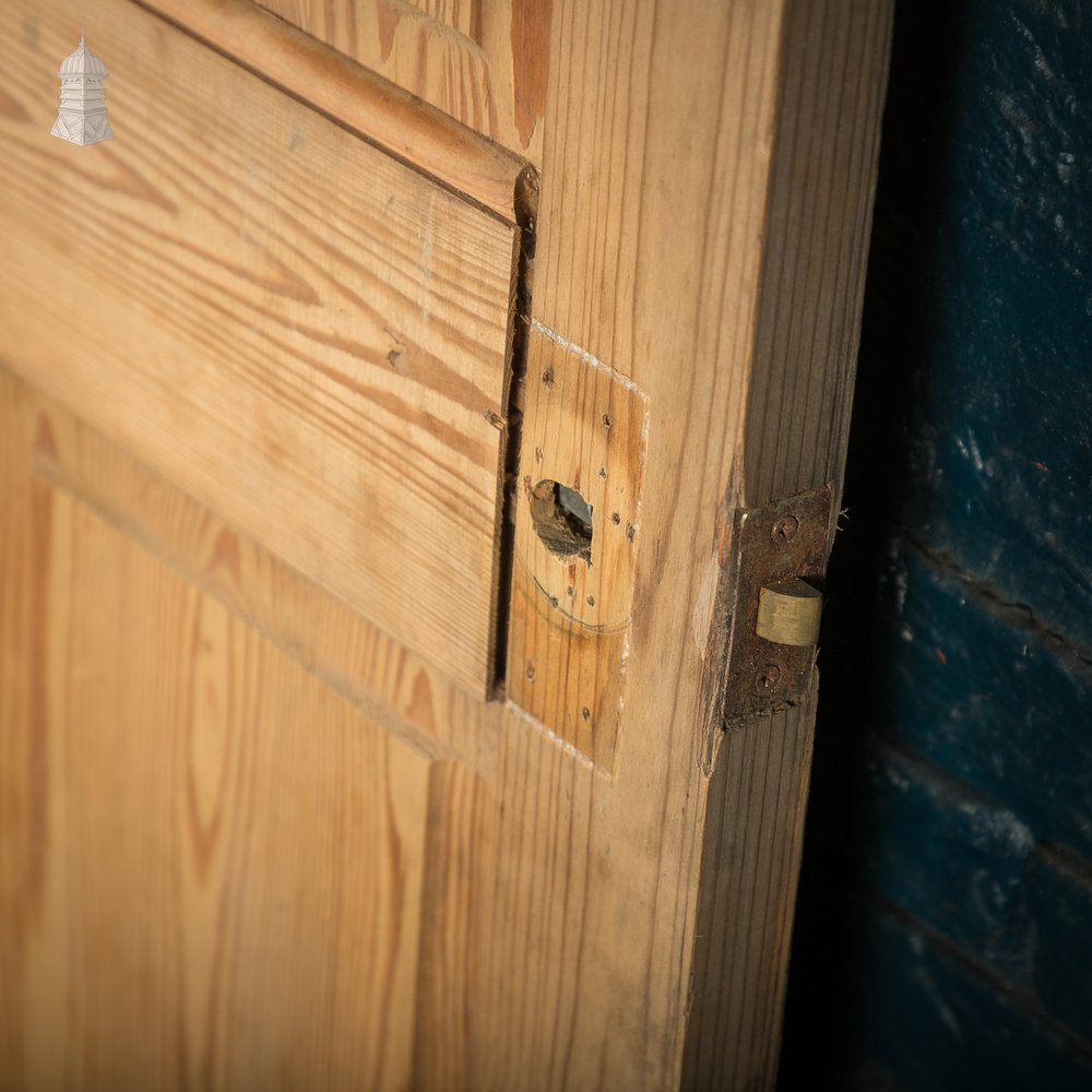 6-Panel Pine Door, Reclaimed