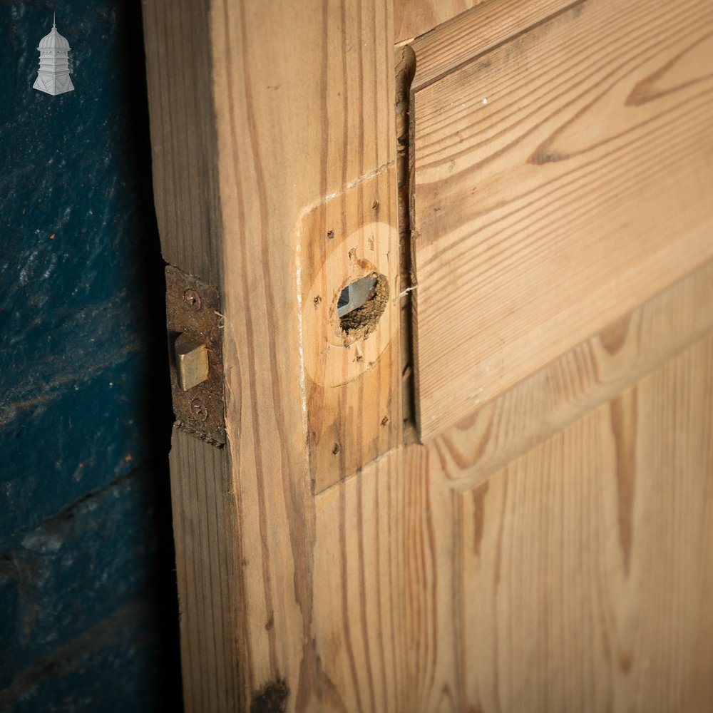 6-Panel Pine Door, Reclaimed