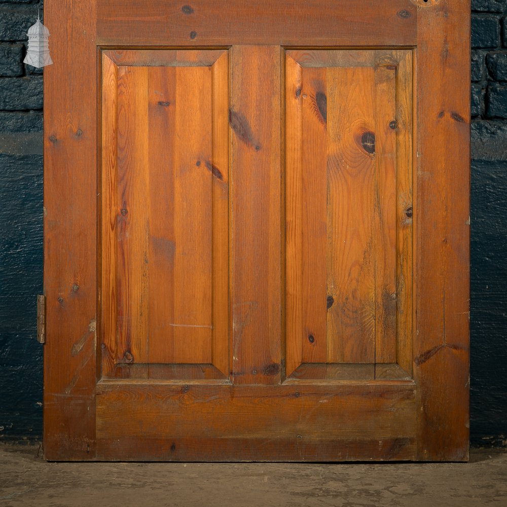 4-Panel Pine Door – Stained Finish