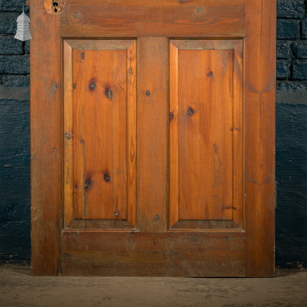 4-Panel Pine Door – Stained Finish