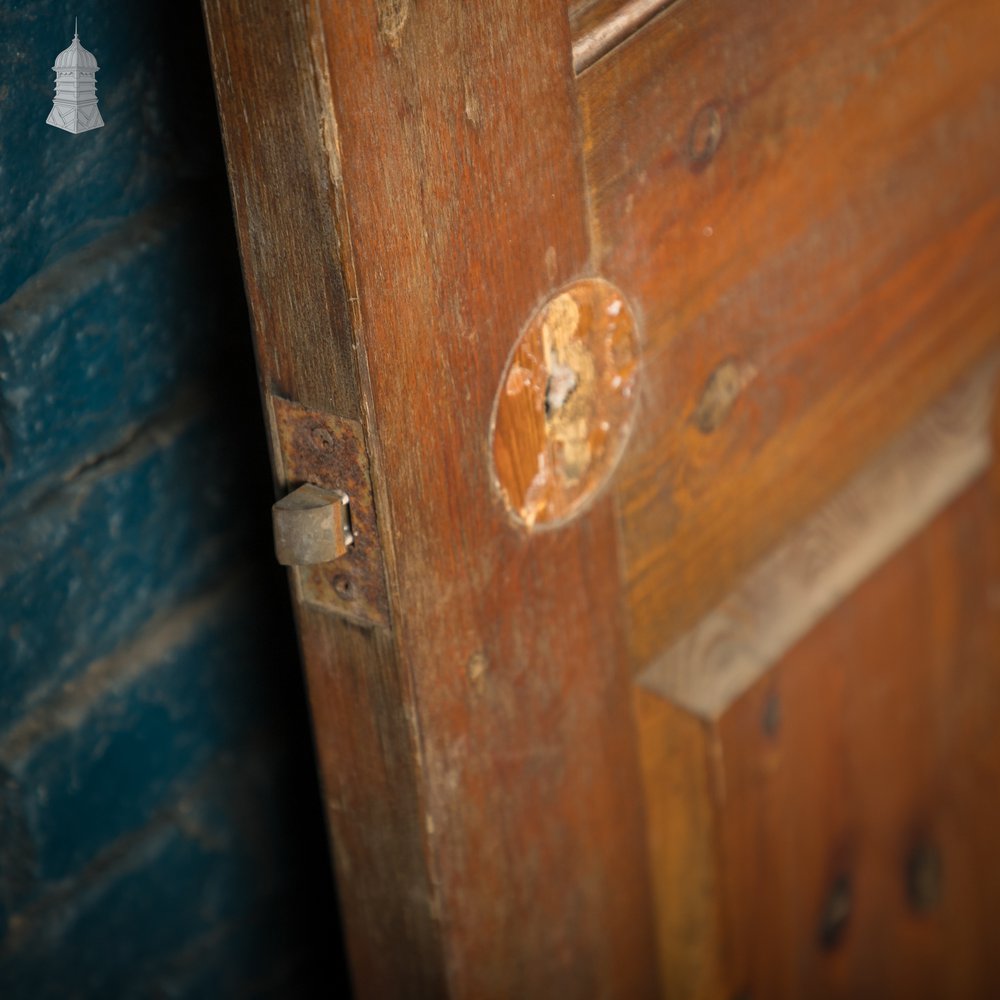 4-Panel Pine Door – Stained Finish