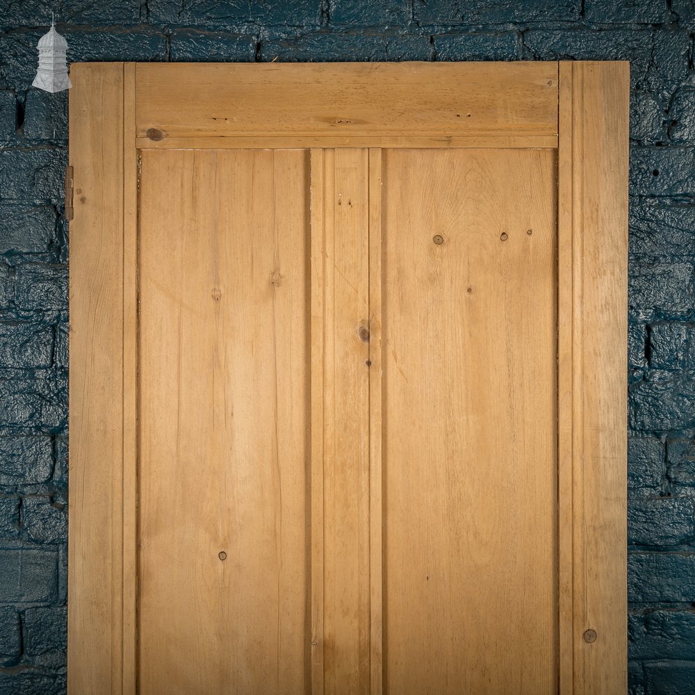 Pine Paneled Door, 4 Panel with moulding