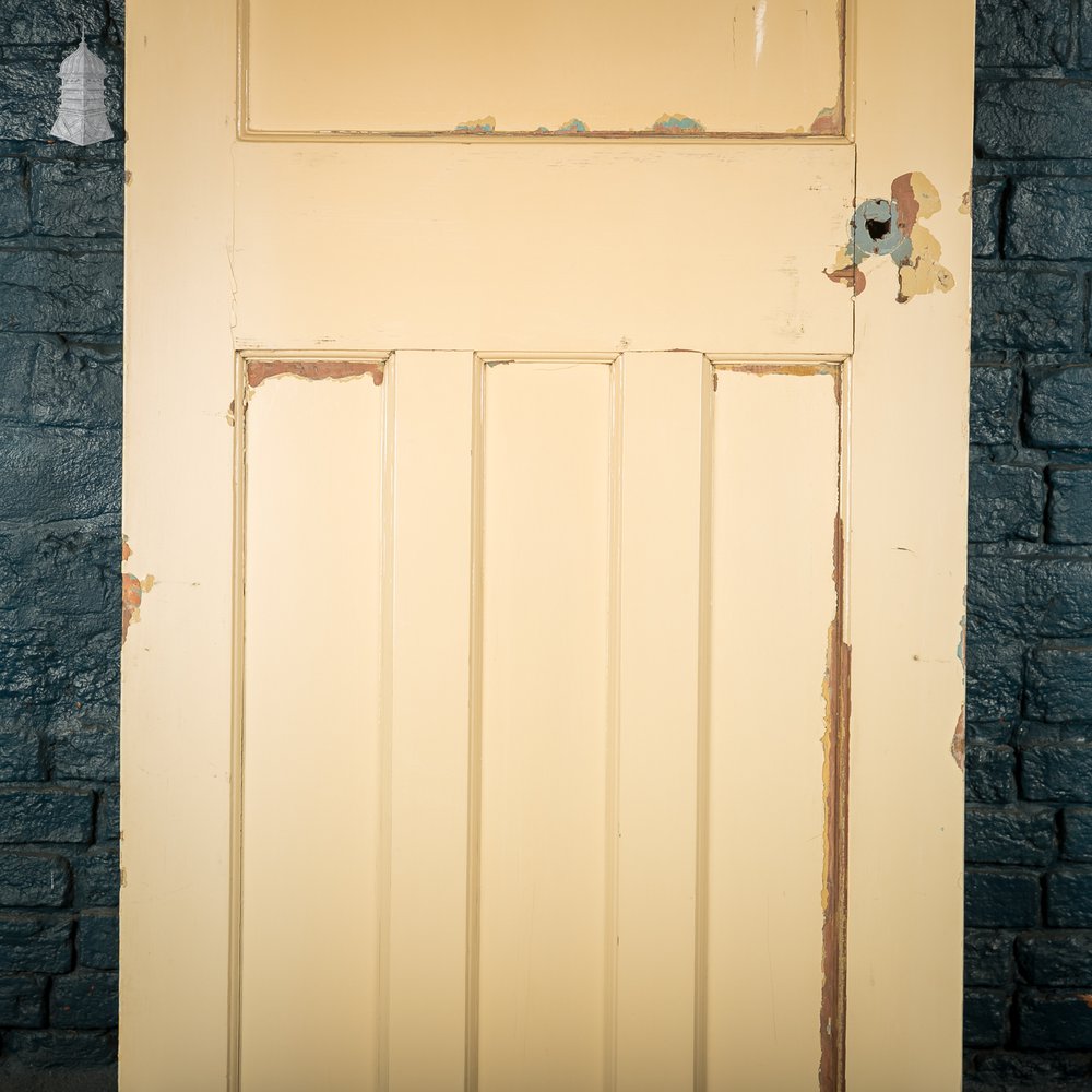 1930s-Style Door, 4 Moulded Panels