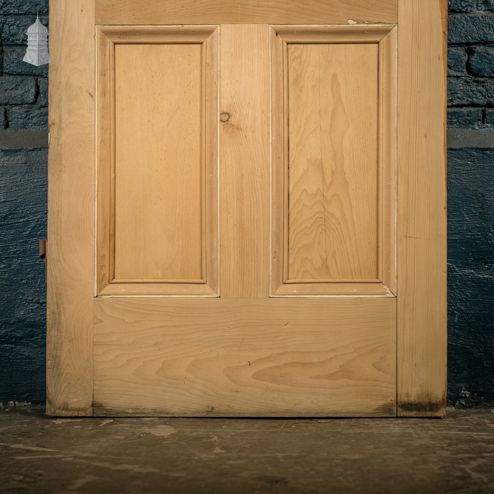 Half Glazed Door, 4 Panels, 2 with textured glazing