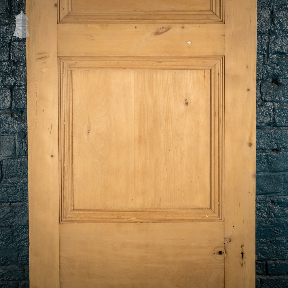 Paneled Pine Door, 4 Panels