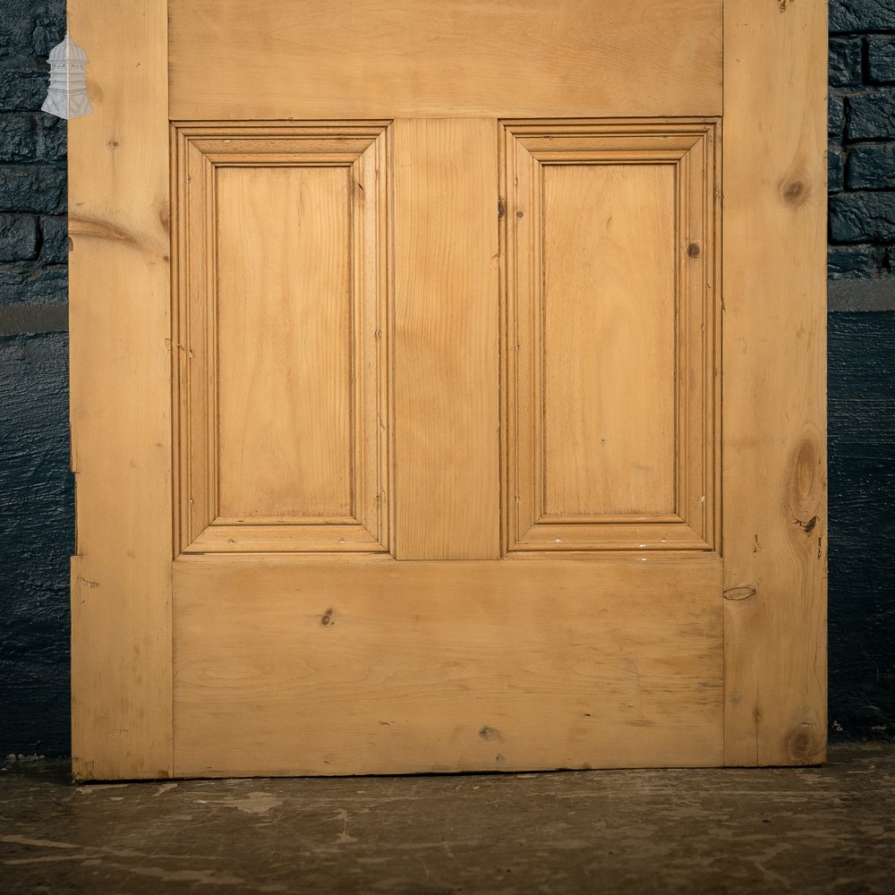 Paneled Pine Door, 4 Panels