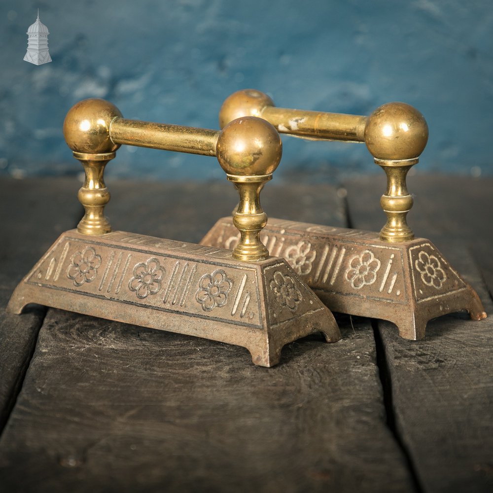 Pair of Victorian Companion Set Rests