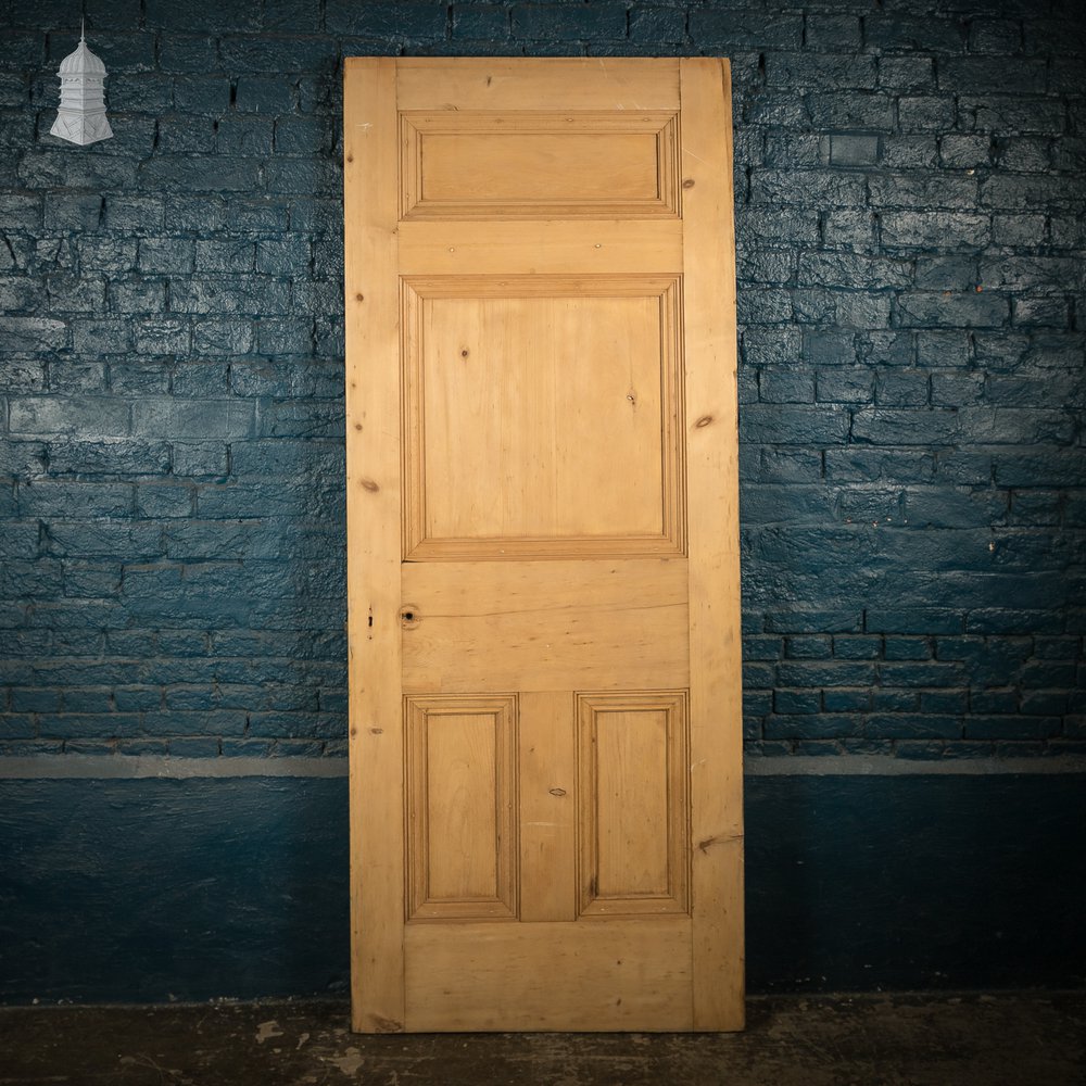 Paneled Pine Door, 4 Panels