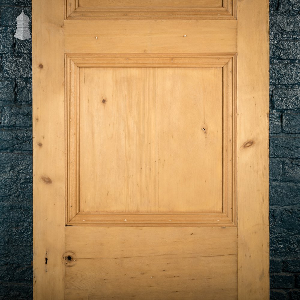 Paneled Pine Door, 4 Panels