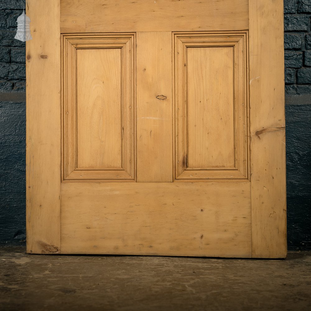 Paneled Pine Door, 4 Panels