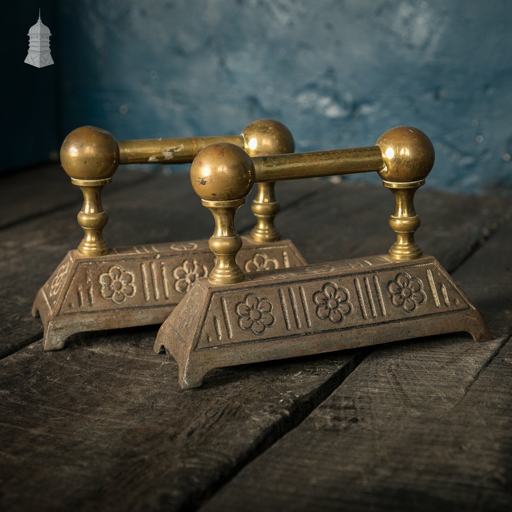 Pair of Victorian Companion Set Rests