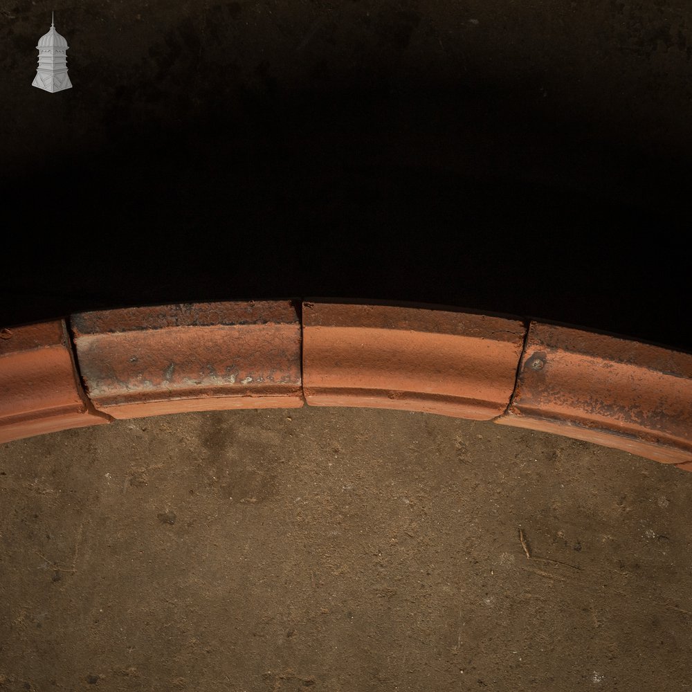 Arched Header Bricks, Batch of 35 Reclaimed Red Bricks