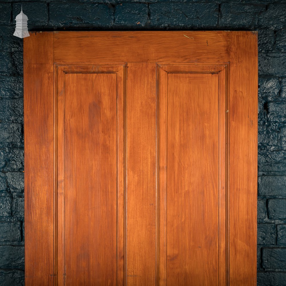 Reclaimed 4-Panel Door – Stained Finish