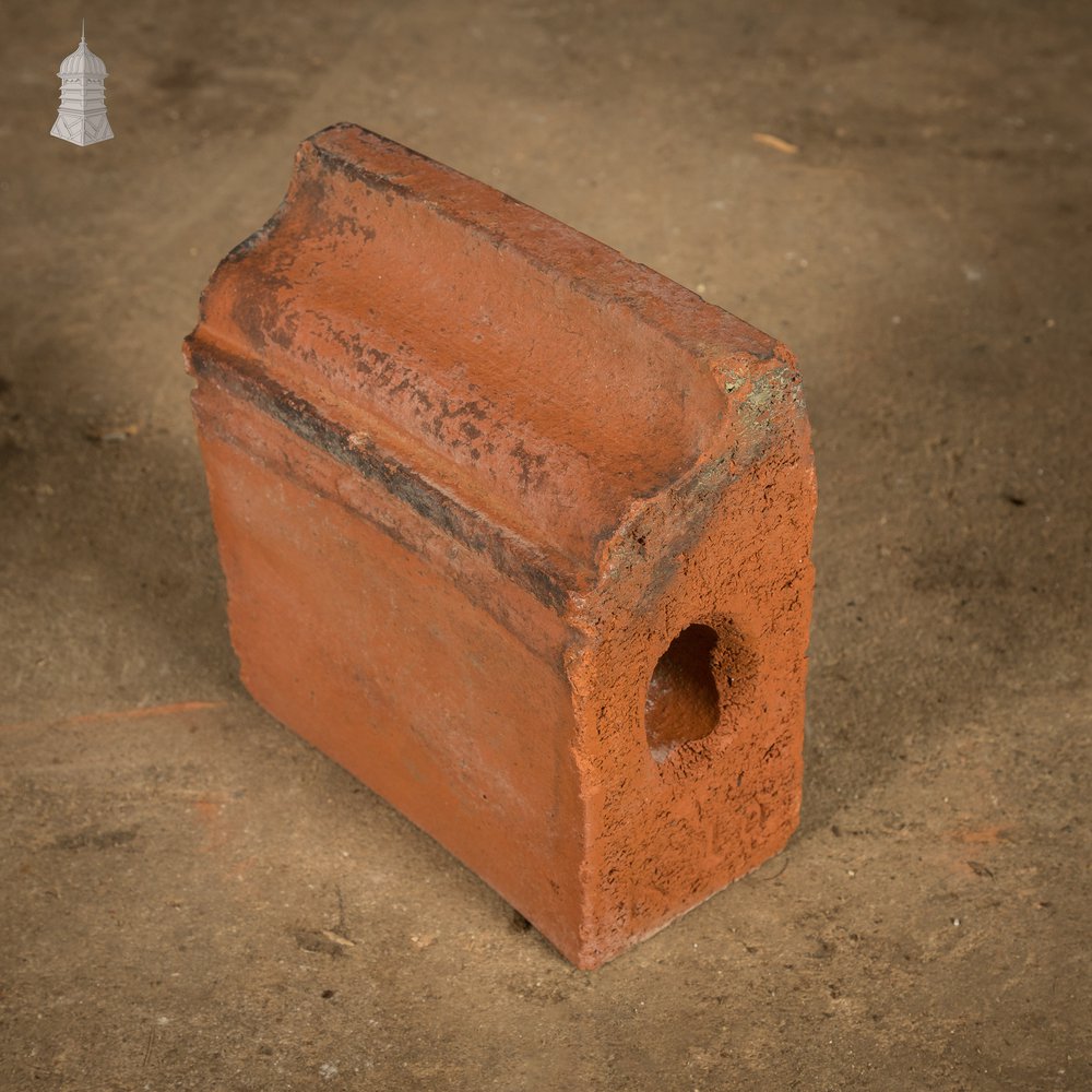 Arched Header Bricks, Batch of 35 Reclaimed Red Bricks