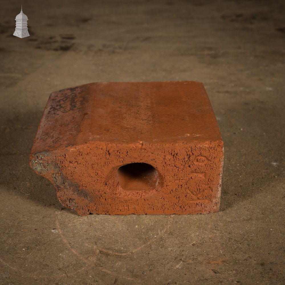 Arched Header Bricks, Batch of 35 Reclaimed Red Bricks