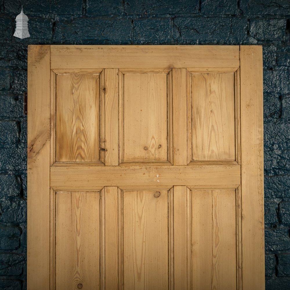 Pine Paneled Door, 9 Panel