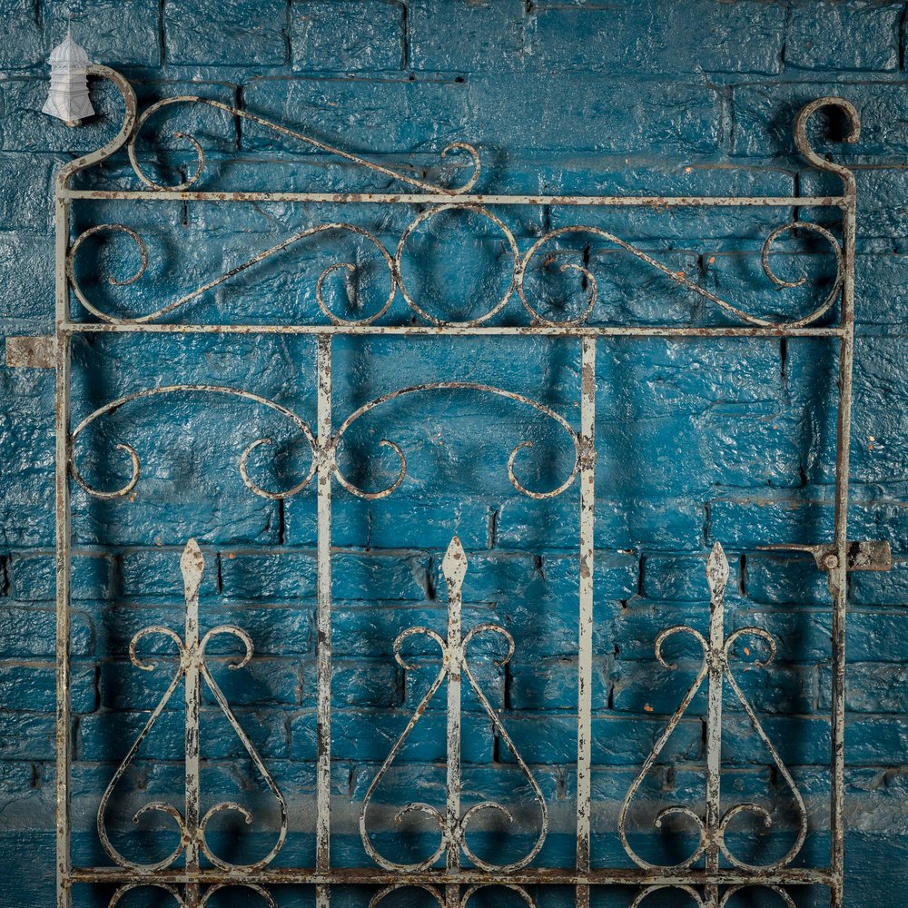 Wrought Iron Gate, Reclaimed Garden Gate,