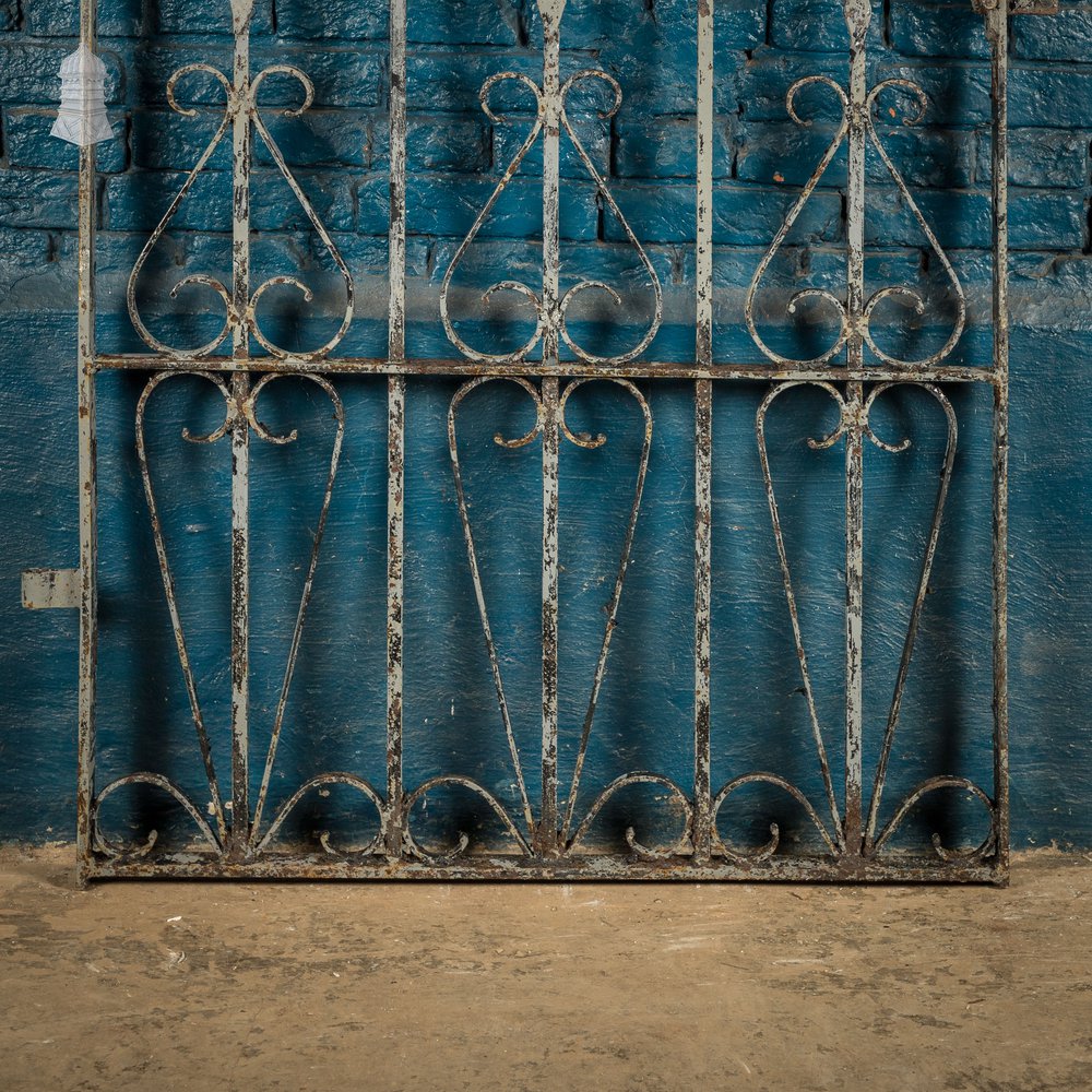 Wrought Iron Gate, Reclaimed Garden Gate,