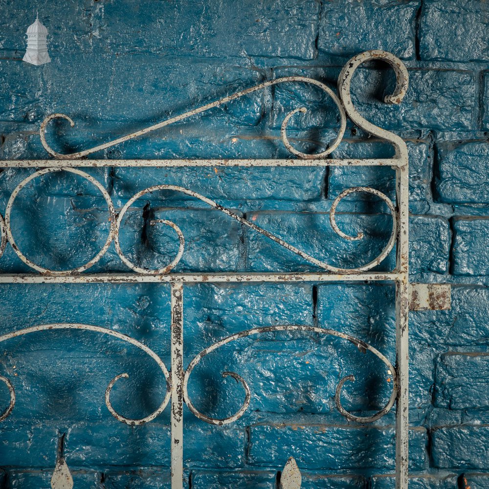 Wrought Iron Gate, Reclaimed Garden Gate,