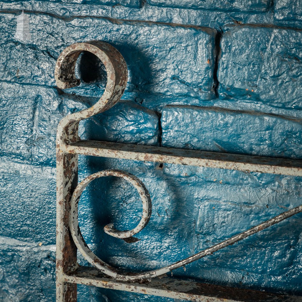 Wrought Iron Gate, Reclaimed Garden Gate,