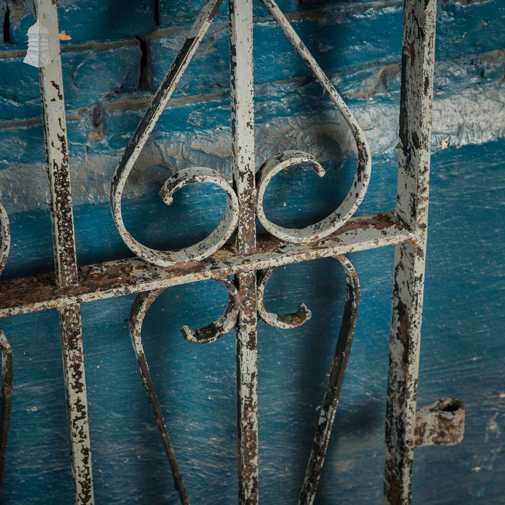 Wrought Iron Gate, Reclaimed Garden Gate,