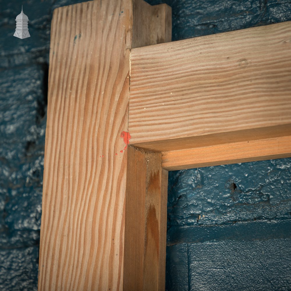 Pair of Unfinished Door Frames Pitch Pine.