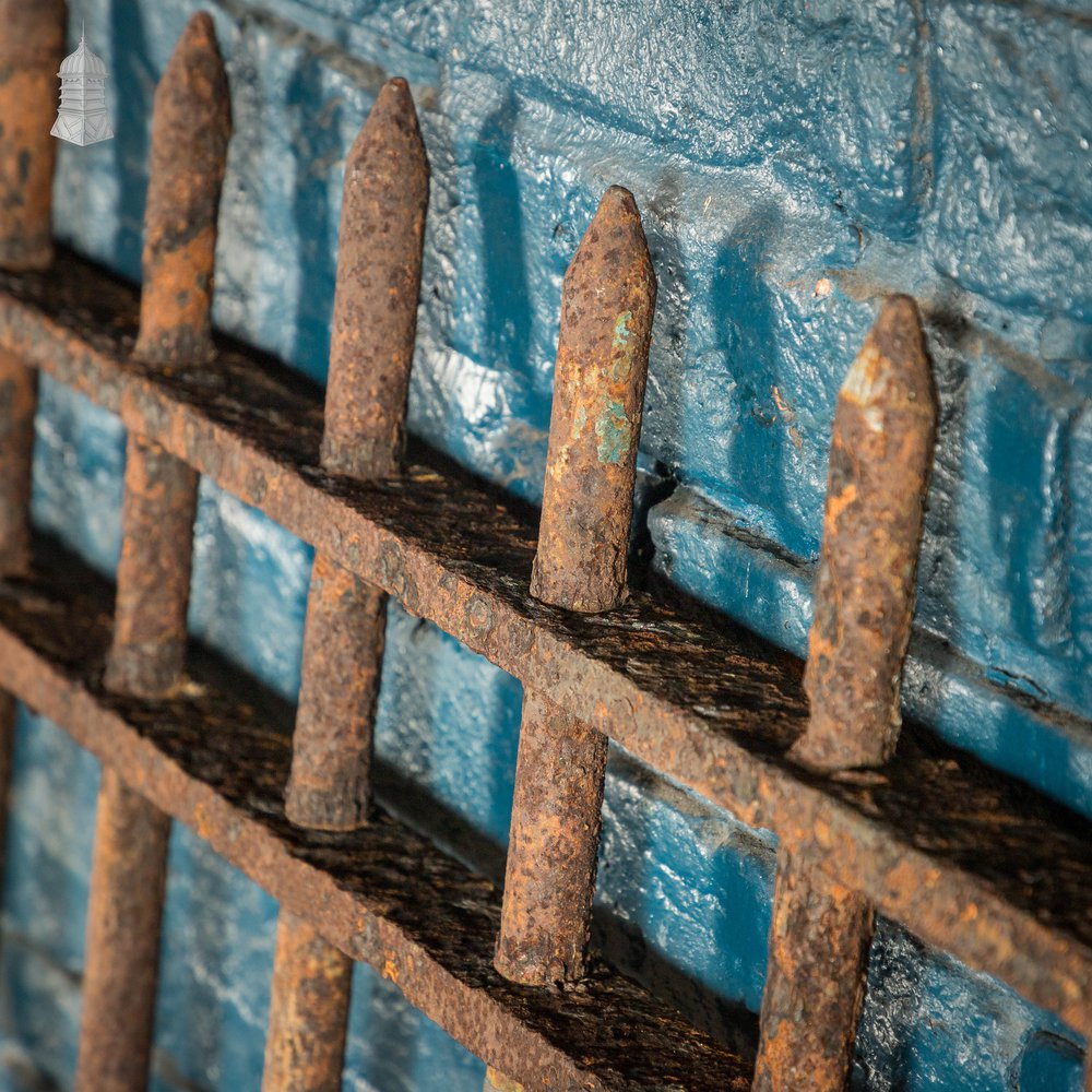 Wrought Iron Railings, Reclaimed Perimeter Railing - A Run of 5.7M