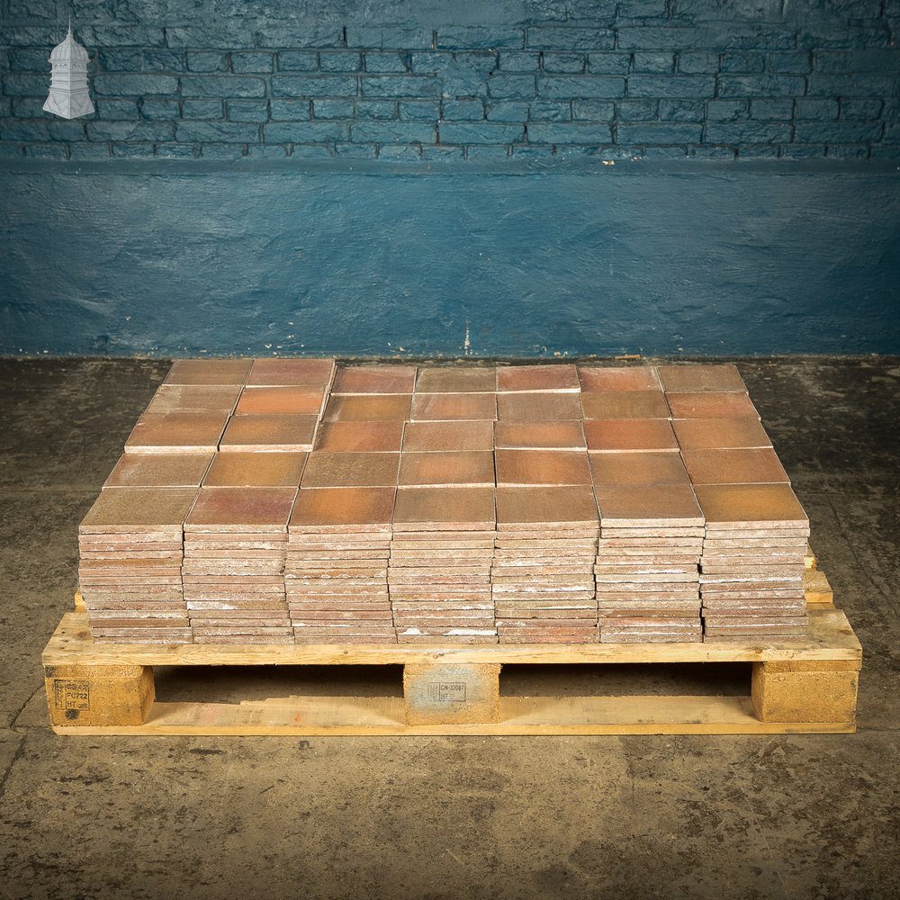 Batch of 496 Heather 6" x 6" Quarry Tiles - 11 Square Metres